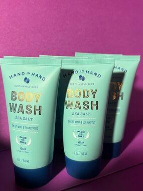 HAND IN HAND - Sea Salt Body Wash - Sweet Mint & Eucalyptus